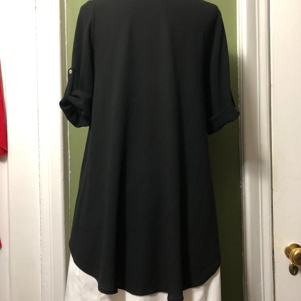 Final Touch Small Black Tunic - image 2